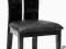 Krzesło drewniane LAZZIO, czarne,   SIGNAL,od ręki
