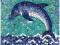 ALEA Kamienna mozaika do ułożenia kafel  Delfin