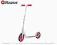 HULAJNOGA RAZOR A5 KICK SCOOTER LUZ CZERWONA