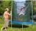 TRAMPOLINA 2,44 cm ŚREDNICY Z SIATKĄ 75kg !!