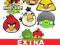 Naklejki ścienne bez tła ANGRY BIRDS 21 wzorów A5
