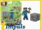 MINECRAFT Ruchoma Figurka STEVE + AKCESORIA