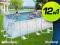 BASEN OGRODOWY 412x201x122cm ZESTAW 12w1 56241