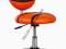 Fotel obrotowy BASKET fotele piłka pomarańczowy