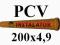 RURA KANALIZACYJNA 200 X 4,9 2mb RURY PCV PVC ce