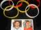 2014 WORLD CUP NAKLEJKI RONALDO+MESSI+BRANSOLETKA