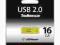 TOSHIBA ENSHU   16GB USB 2.0 YELLOW-GREEN