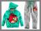 H&amp;M Angry Birds spodnie dresowe z kurakiem 110