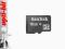 Karta pamięci Sandisk  Micro SDHC 16GB + Adapter