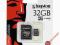 KINGSTON SECURE DIGITAL SDHC MICRO SDC4/32GB+1 |!