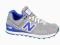 NEW BALANCE WL574SJG Szare Niebieskie 37