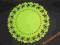 PODKŁADKI MATY_MATA OKRĄGŁA ZIELONA ( 1 SZT )