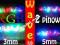 Dioda RGB diody LED 5mm 5 mm 2pinowe fast 2szt