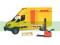 MERCEDES SPRINTER DHL BRUDER 02534 CIĘŻAROWY HIT