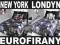 NARZUTA LONDYN NEW YORK KOMIKS 170x210 EUROFIRANY!