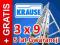 Drabiny drabina aluminiowa 3x9 KRAUSE + GRATIS