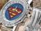 Zegarek bransoletka SUPER MAN diamentowa tarcza