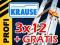 Drabina aluminiowa 3x12 KRAUSE PROFESSIONAL+GRATIS