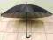 Parasol parasolka długa dł 80cm śr 95cm czarna