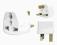 Adapter przejściówka PL wtyk - ANGLIA UK USA AZJA