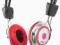 STYLOWE PRAKTYCZNE SŁUCHAWKI HIP HOP Z MIKROFONEM