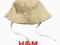 H&amp;M KAPELUSZ BEŻOWY WIĄZANY 74 CM 6-9 MIES