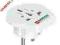 SKROSS - ADAPTER WTYCZEK ANGLIA/UK/USA-POLSKA/EU