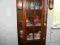 Piękna drewniana witryna podświetlana antyk !!!!!!
