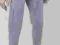 Eleganckie Spodnie dresowe zamki szare M 0015
