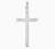 Srebrna zawieszka KRZYŻYK KRZYŻ