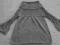 Srebrny sweterek GAP zara next r. 10 lat