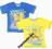 SPONGE BOB t-shirt bluzka niebieska 128/134