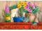 PUZZLE CASTOR 500 EL. Kwiaty Wiosną