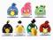 EPEE Angry Birds plusz dźwięk 21cm, 7 wz