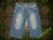 NEXT KRÓTKIE SPODENKI JEANS PRZETARCIA 146 IDEALNE