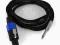 Kabel jack 6,3mm, speakon, 2 metry