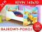 ŁÓŻKO łóżka DLA DZIECI KEVIN 140x70 +MATERAC -30%