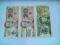 PRL BANKNOTY Z NADRUKIEM   3  SZT.- !!!!!!!!!!