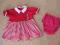 Niemiecka bawełniana sukieneczka  +gratis rozm. 86