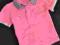 GEORGE różowa bluza polo kieszonki 2-3 l 98 cm