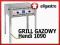 Grill gazowy niklowany ruszt 2 palniki 11600 W