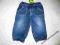 ADAMS BABY jeansy dżinsy spodnie pumpy 6-9 m