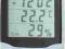 Termohigrometr z pom. temp. zew.-10-50C; 10-99%RH