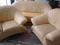 Zestaw wypoczynkowy  sofa i 2 fotele skóra