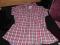 koszula w kradkę H&amp;M krótki rękaw r.160