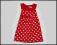 DD25 NEXT_ SUKIENECZKA W KROPECZKI  na 86cm
