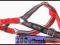AMI SZELKI ODBLASKOWE NXO1 15-25cm/2cm CZERWONE