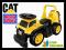 Mega Blocks - JEŹDZIK 3w1 CAT + narzędzia  (8514)