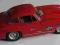 METALOWY MODEL MERCEDES 300 SL 1954 CZERWONY