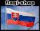 Flaga Słowacja 150x90 cm Flagi Słowacji Slovakia